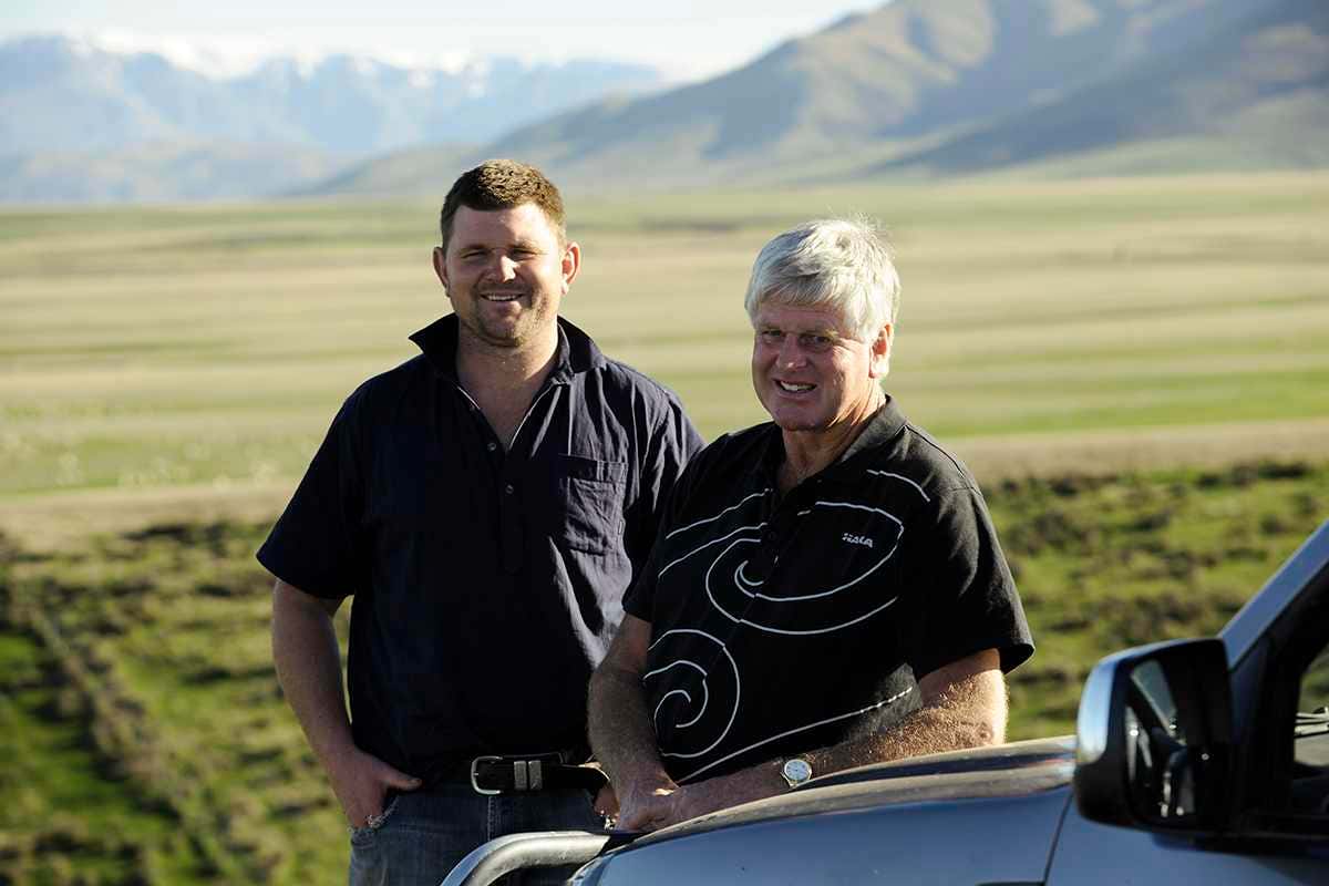 Barry and Heather Gray. Hakataramea Station, Canterbury.
Hereford cattle.
Mindfood issue December 2013.