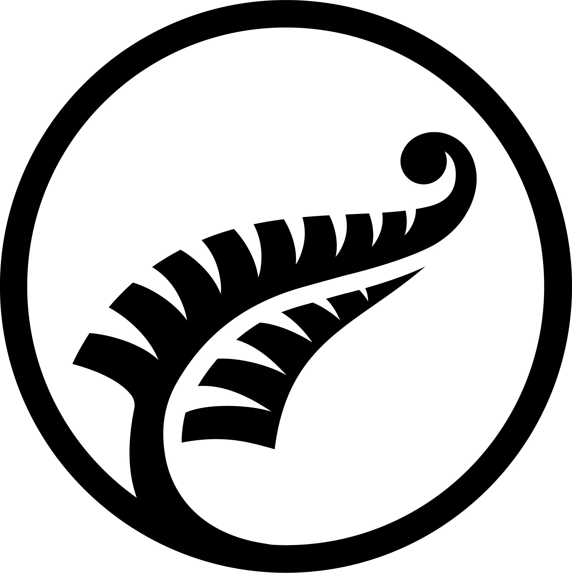 Silver Fern Farms Black Fern Logo