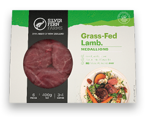 Lamb Medallions Front of Packaging Icon with shadow