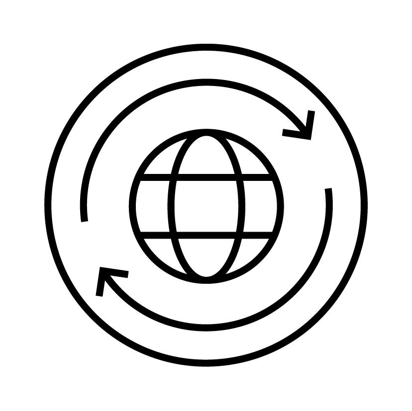 sustainable icon black circular future,Corporate,icon,sustainability