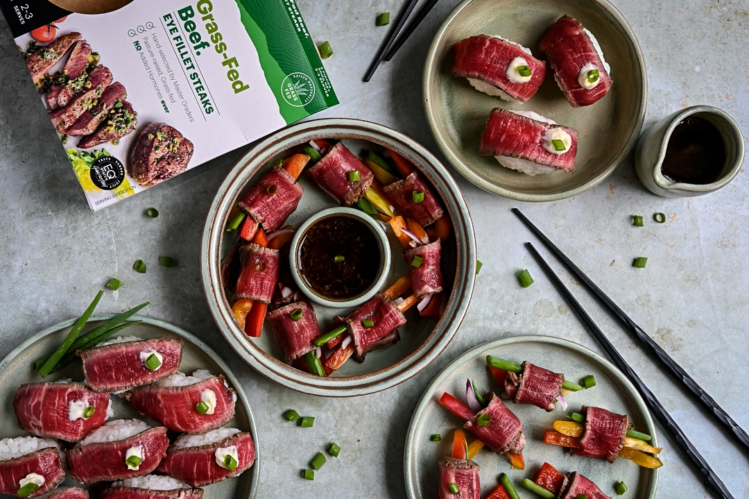 Beef Eye Fillet Steaks Tataki