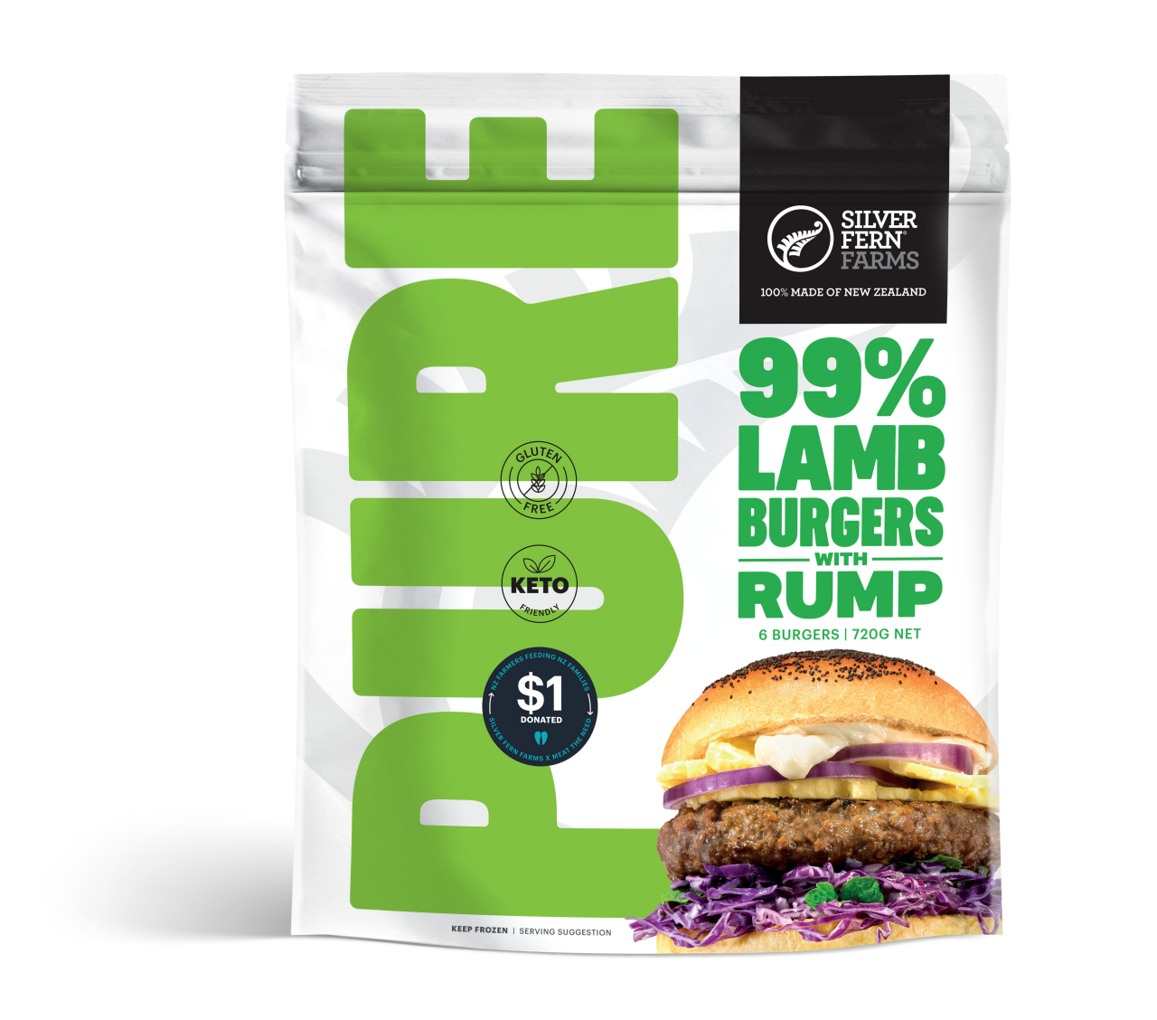 Lamb Burger Packaging