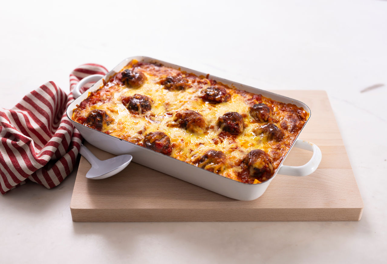 Meatball Lasagne