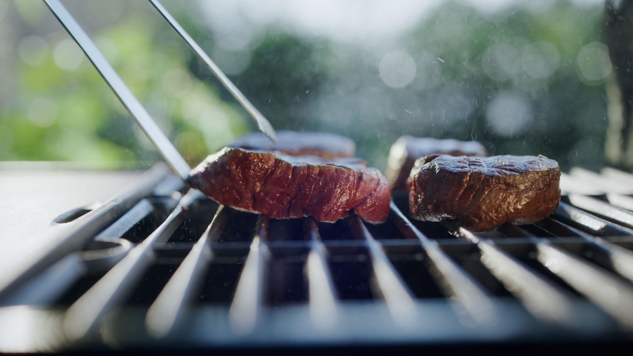 only turn your meat once on the grill or pan