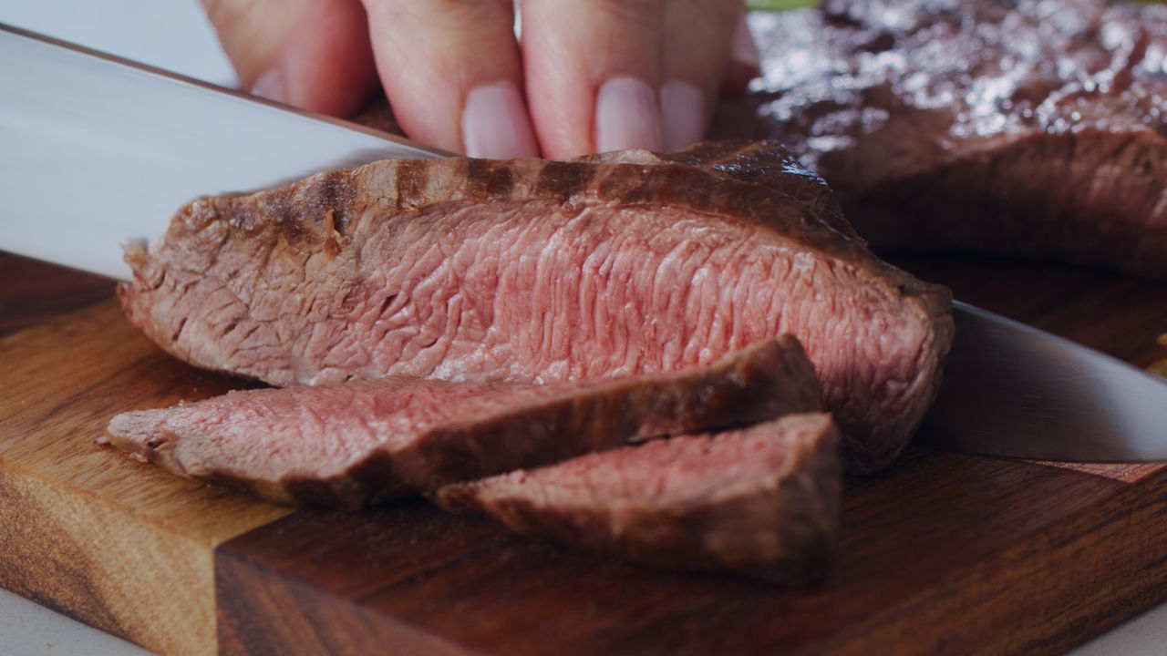 Cut Meat Across the Grain