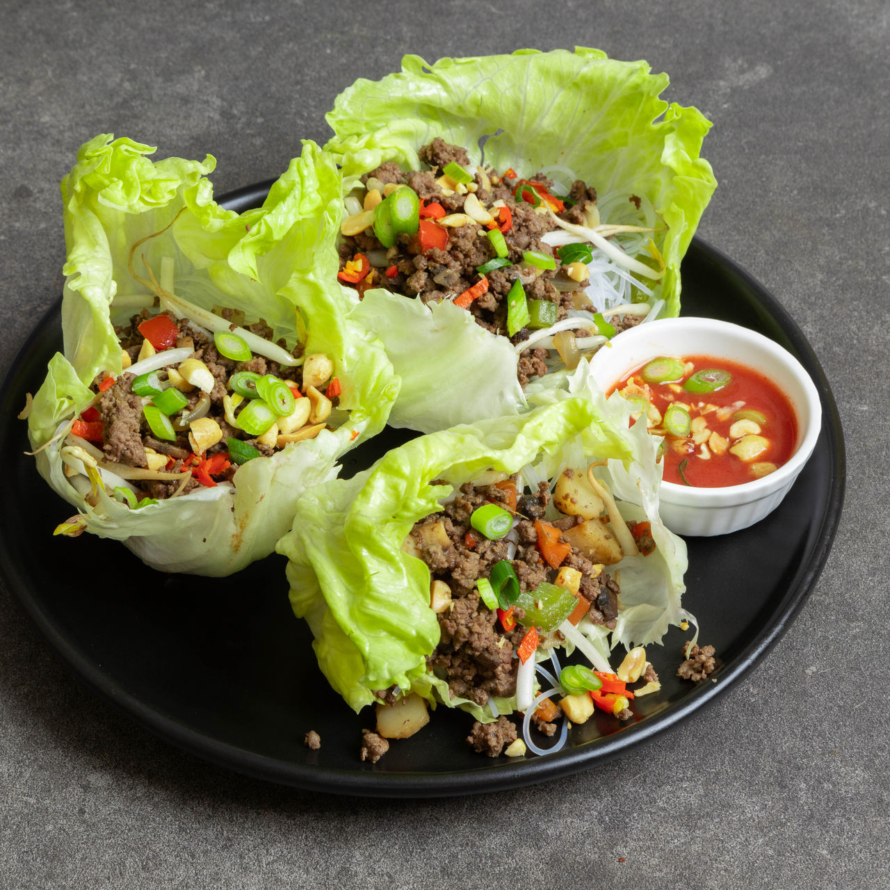 Venison San Choy Bau