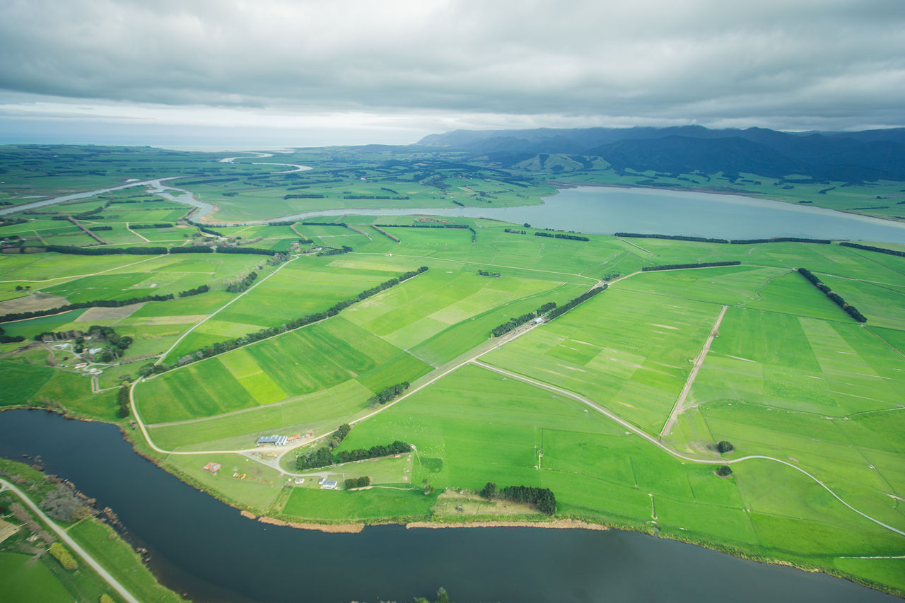 Aerial Photo of Mike McCreary and Liz Casey property and surrounding water bodies