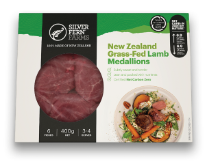 Lamb Medallions Front of Packaging Icon with shadow