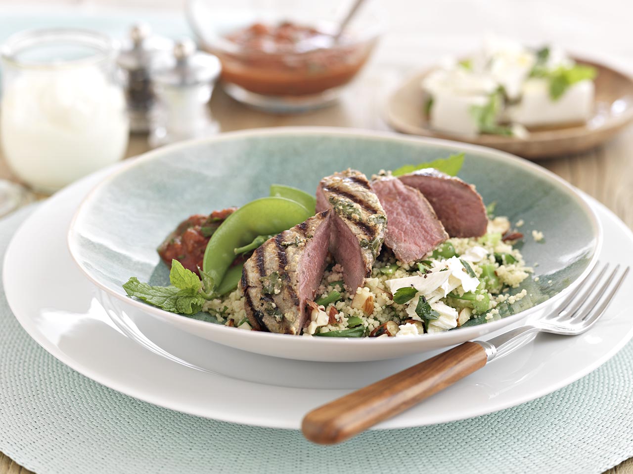 Lamb Steaks with Yoghurt and Coriander Marinade | Silver Fern Farms