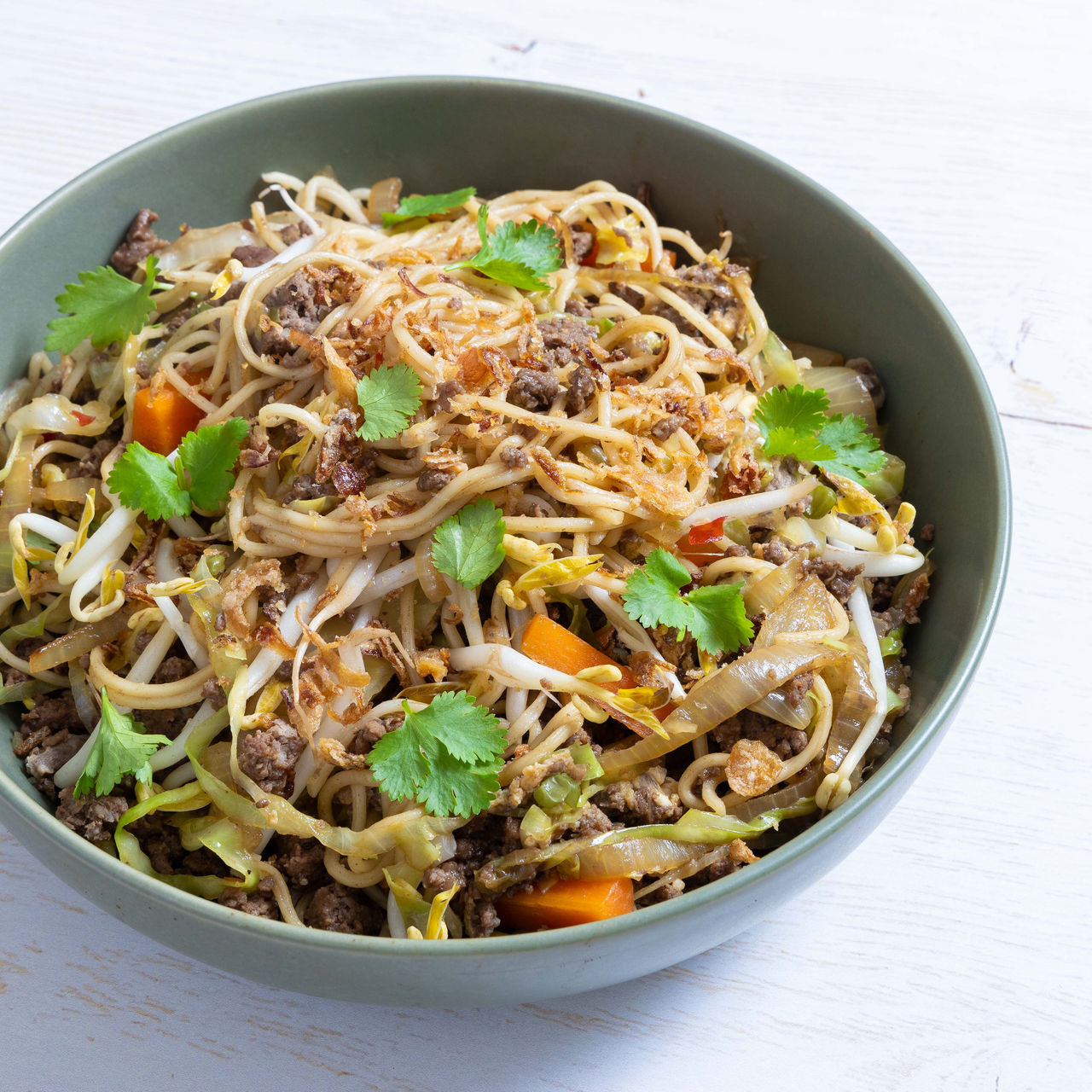 Speedy Venison Mince Mee Goreng