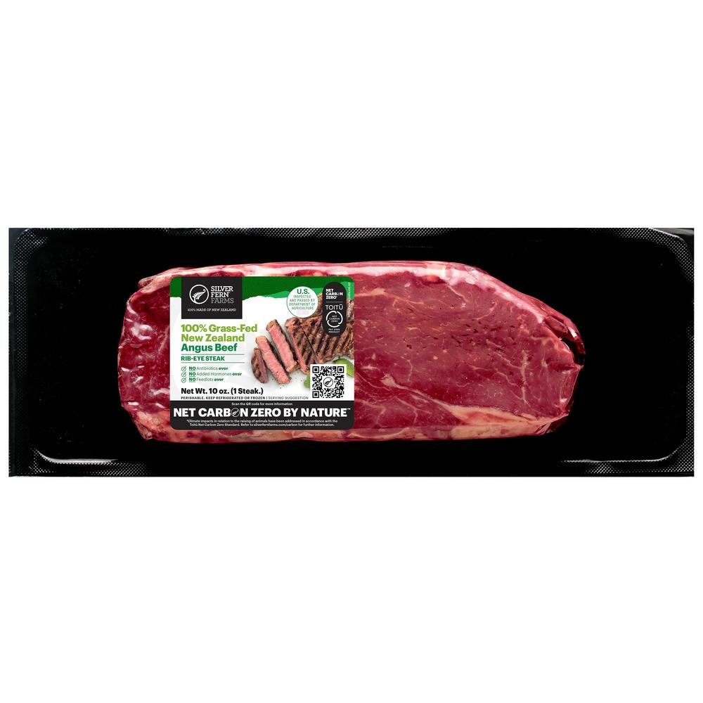 Net Carbon Zero Rib-Eye Steak
Front of Pack