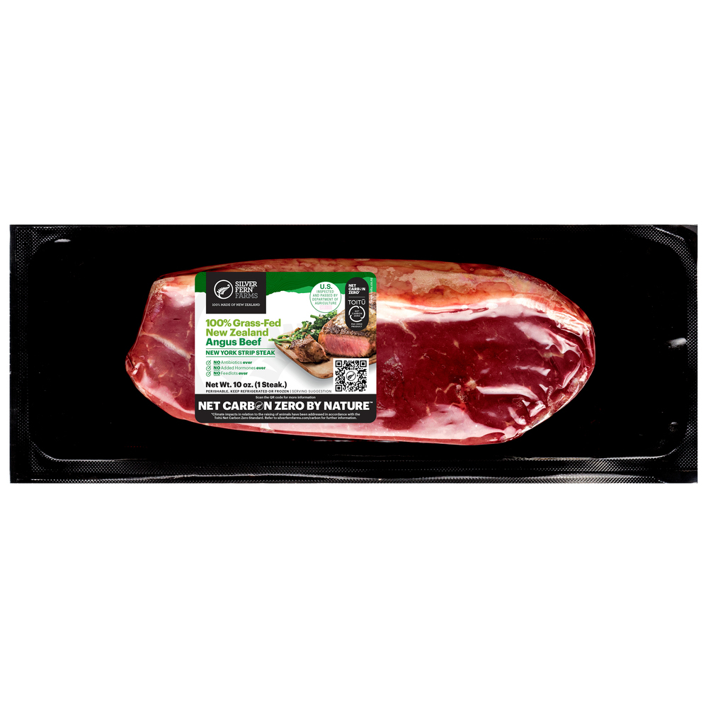 Net Carbon Zero New York Strip Steak
Front of Pack