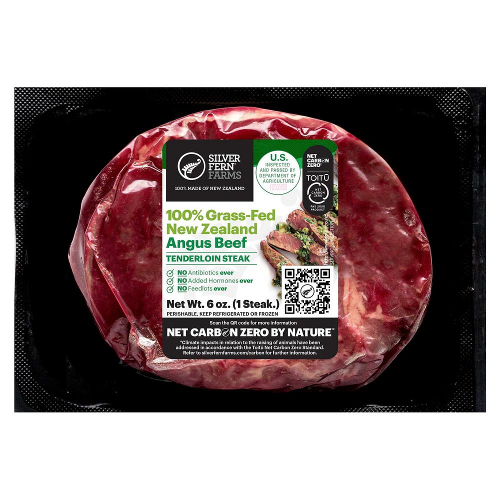 Net Carbon Zero Tenderloin Steak
Front of Pack