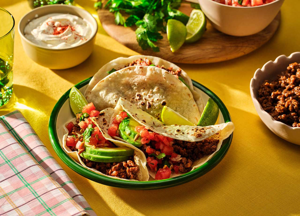 Beef Tacos with Pico de Gallo