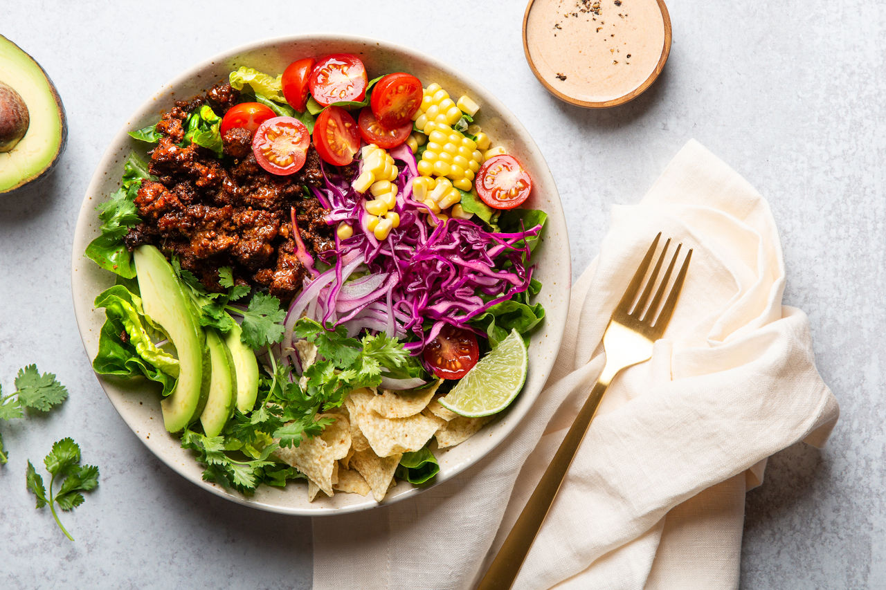 US retail ground beef recipe shoot July 2020
Ground beef taco bowl
Emily Hlavac Green