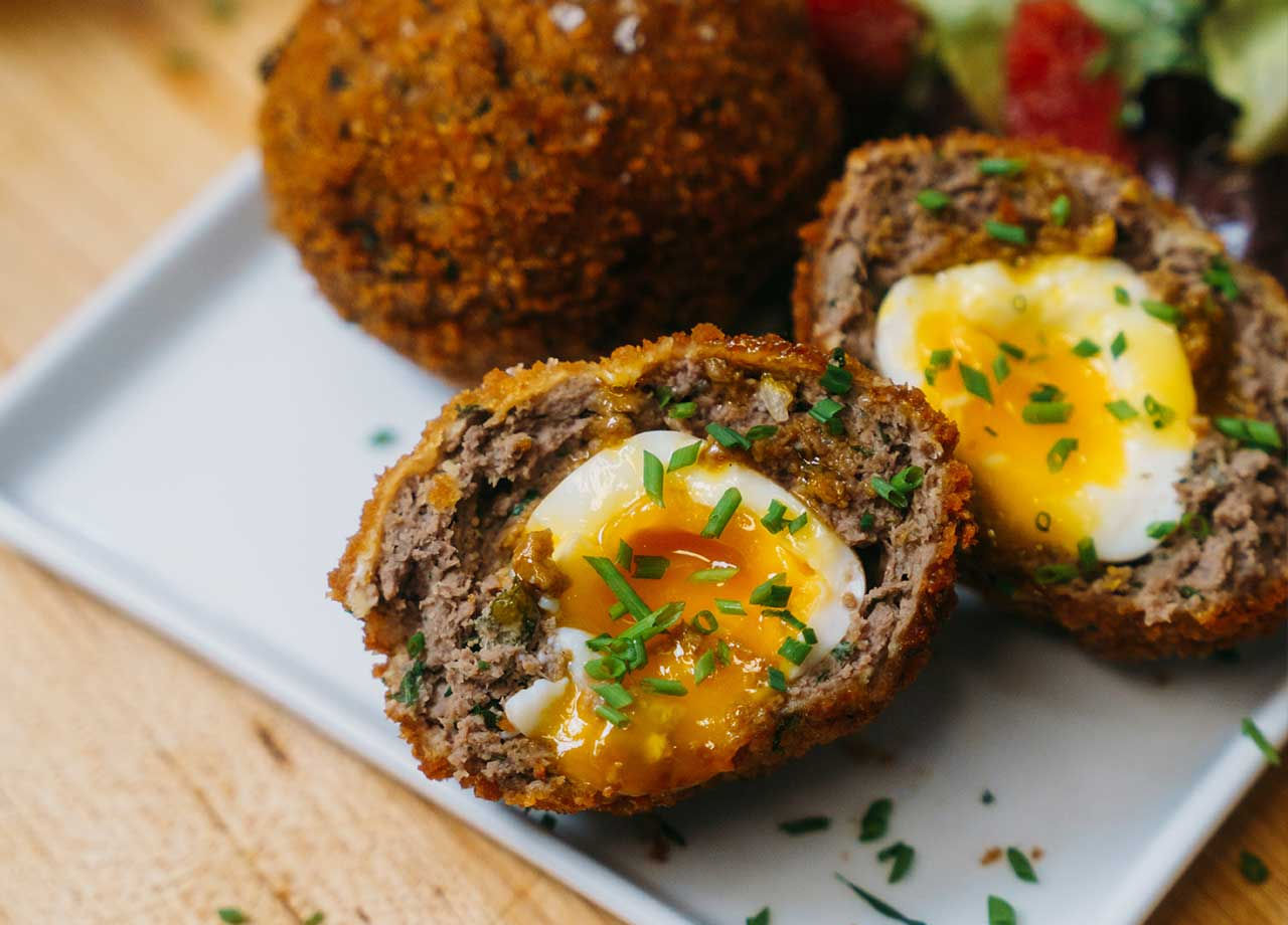 Venison Scotch Easter Eggs